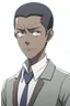 Placeholder: Anime man side character looks like Alfonso Davis