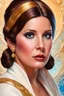 Placeholder: [[extrem stunning photorealistic young Carrie Fisher as Princess Leia]] :: [[photorealistic brown eyes, head and shoulders portrait, 8k resolution photorealistic portrait by Greg Rutkowski, Artgerm, WLOP, Alphonse Mucha, dynamic lighting, hyperdetailed, intricately detailed, triadic colors]]