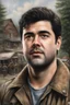 Placeholder: Band of Brothers, 29-year-old Ron Livingston, Oil on Canvas by Thomas Kinkade - 4k UHD, Ultra-realistic, Hyper realistic, Photorealistic, Realistic, absolute Reality