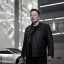 Placeholder: elon musk in cyberpunk