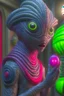 Placeholder: Piñata alien , 3d 4k octane render, lifelike, photorealistic, artstation, illustration, smooth, sharp focus, ornate, intricate, complex, highly detailed, digital painting, smooth, art by tom bagshaw, akihiko yosh