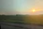 Placeholder: Hazy sunset in Alberta