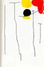 Placeholder: Reprezentare grafica minimal art a unui desen incas , asemanator codexului mayer , în stilul combinat acuarelei moale a lui Joan Miro si cu filigran lineart minimal a lui Jean Cocteau cu Paleta de culori impresionista cu culori putine si tari. Fond alb si linii color subtiri si paralele cu umbre de hasuri incrucisate.