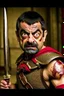 Placeholder: mr bean as leonidas