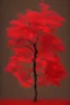 Placeholder: ilustración japonesa de un arce japonés rojo en otoño con ojas cayendo