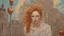 Placeholder: Ginger hair Alexandra "Sasha" Aleksejevna Lussinin the head Apple Vision Pro of lovely bombshells Stocholm city oil paiting fantasy psychology dream, symptom, paint Salvador Dalí style in the Stocholm city in the head Apple Vision Pro