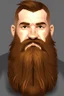 Placeholder: Mr Beard gamer logo male portrait fantasy