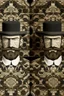 Placeholder: Stereoscope pattern image of a man shaded