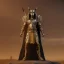 Placeholder: Photo anubis god warrior in armour black and gold