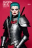 Placeholder: SNIFFIN’ GLUE magazine high res photo cover by Iwan Baan:, special Disobey issue, guest star: Nina Hagen in medieval plate armour with a bloody zweihander sword, NO RULES, just punk