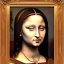 Placeholder: Monalisa wearing a saree, hyper realistic painting very close to the original painting by Leonardo Da Vinci