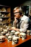 Placeholder: jeffrey Dahmer obsessed with animal bones, killed and stored the remains altar out of the skulls of his victims