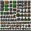 Placeholder: sprite sheet 32x32 pixel art metal scrap