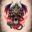 Placeholder: Dragons, Fire and Smog, Skull, Gothic, Steampunk, Universum,