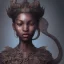 Placeholder: sango fantasy, fantasy magic, intricate, sharp focus, illustration, highly detailed, digital painting, concept art, matte, artgerm and paul lewin and kehinde wiley, masterpiece sexy lips Asian afro lips black African lady body Asian Dragon head silver bright rain lady outer space pretty skull head