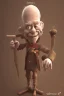 Placeholder: Pinocchio as an old wooden man now in cg style