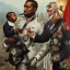 Placeholder: Kanye west feeding grapes to Adolf Hitler