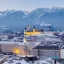 Placeholder: winterliche Ansicht der Stadt Salzburg in Österreich