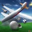 Placeholder: Football match on aeroplane