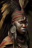 Placeholder: African Tribal Warrior woman