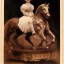 Placeholder: beautiful woman sitting on ultra-detailed carousel horse, 1800s, chiaroscuro lighting , 8k UHD, matte painting, illustration, renaissance, artwork, high-quality, intricate detail, rocco, greg rutowski, howard lyon, alphonse mucha