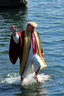 Placeholder: donald trump walking on water like jesus