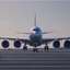 Placeholder: Image of a plane about to take off from the ground, 4K