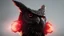 Placeholder: a Black shield evil Owl with fangs, bloodshot eyes, blood, horror, that looks into the camera, hyperrealistic, extremely detailed, 8 THOUSANDS mystical, trending on artstation, sharp focus, studio photo,Halloween Alchemist , high voltage, thunder light,closeup, proactive scene, provocative moving, action pose, modern and futuristic HD colored black and red decor beautiful black empty in a high voltage pumpkin, double exposure, halo, perfect composition, highly detailed,