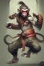 Placeholder: three-armed monkey fighter