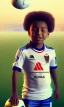 Placeholder:  the Egyptian soccer player Shikabala as a child, He smiles an innocent childlike smile ,baby face,He is wearing a Zamalek Club T-shirt,Zamalek Club logo on the T-shirt , cinematic, 8k, resolution concept art portrait by Greg Rutkowski, Artgerm, WLOP, Alphonse Mucha dynamic lighting hyperdetailed intricately detailed, portrait