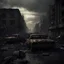 Placeholder: An extremely detailed and realistic apocalyptic aftermath in a city after a full scale nuclear war :: dark, horrifying, death, ultradetailed, photorealism, 8K, 3D, Octane Render, HDR