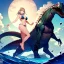 Placeholder: Dinosaurs and Bikini Girls