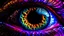Placeholder: galaxy in eye, intricate, 8k, macro photography,