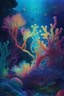 Placeholder: Radiant Pride Reef: An underwater coral reef, teeming with bioluminescent corals and anemones that pulse with the vibrant colors of various Pride flags.