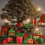 Placeholder: christmas ambience, african, kente, clothing, african patterns, thread, embroidery, cinema 4d render, high detail