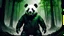 Placeholder: Game, character, matrix, Panda,Woods ,dark art,nuclear war ,powerful, new age masterpice, stunning,