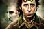 Placeholder: nicholas cage as frodo painted by tim burton