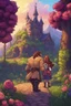 Placeholder: beauty and the beast, stardew, valley style