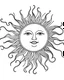 Placeholder: sun outline