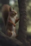 Placeholder: portrait of squirrel elf in castle tree, bokeh like f/0.8, tilt-shift lens 8k, high detail, smooth render, down-light, unreal engine, prize winning