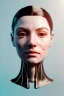 Placeholder: complex 3d render ultra detailed of a beautiful porcelain profile woman android face, cyborg, robotic parts, 150 mm, beautiful studio soft light, rim light, vibrant details, luxurious cyberpunk, lace, hyperrealistic, anatomical, facial muscles, cable electric wires, microchip, elegant, beautiful background, octane render, H.R. Giger style, 8k