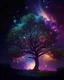 Placeholder: beautiful tree dissolving into sidereal space