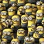 Placeholder: Minions from despicable me in the theme of demonology