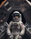 Placeholder: Astronaut in a spacecraft 8k