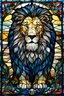 Placeholder: stained glass lion