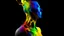 Placeholder: the silhouette of a human overcome with emotion, where the emotion is represented as colorful chemical flows through the body