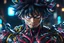 Placeholder: Luffy venom Body parts mechanism in 8k live action anime artstyle, one piece them, Young man, cyberpunk, dynamic pose, intricate details, neon lights , highly detailed, high details, detailed portrait, masterpiece,ultra detailed, ultra quality