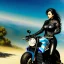 Placeholder: fullbody portrait 'beautiful face sexy Busty Female Biker riding a Superbike',hyperrealistic skin,Hyperrealistic crystal clear eyes,wearing skintight leather ,painting by gaston bussiere, greg rutkowski, yoji shinkawa, yoshitaka amano, tsutomu nihei, donato giancola, tim hildebrandt,Evan Lee,Akira-Raikou, oil on canvas, cinematic composition,sharp image, extreme detail,((fit full head inside picture)),32k