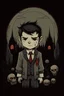 Placeholder: فتي انمي مصاص دماء