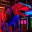 Placeholder: T-Rex cyberpunk 3D